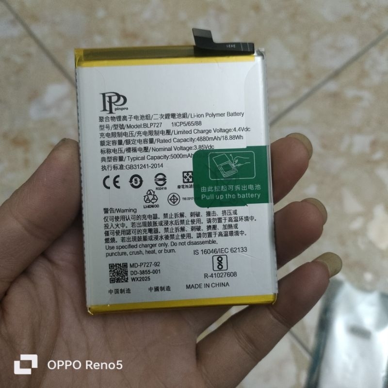 Pin OPPO A5 2020 / A9 2020 BLP727