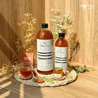  Mật Ong Hoa Vải Nguyên Chất  500ml-1000ml  - Honeylight 