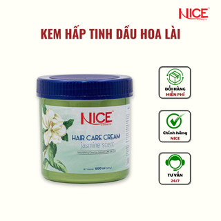 Kem Ủ Tóc NICE Hương Hoa Lài Giúp Tóc Mềm Mại Và Giảm Tình Trạng Khô Xơ 1000ML