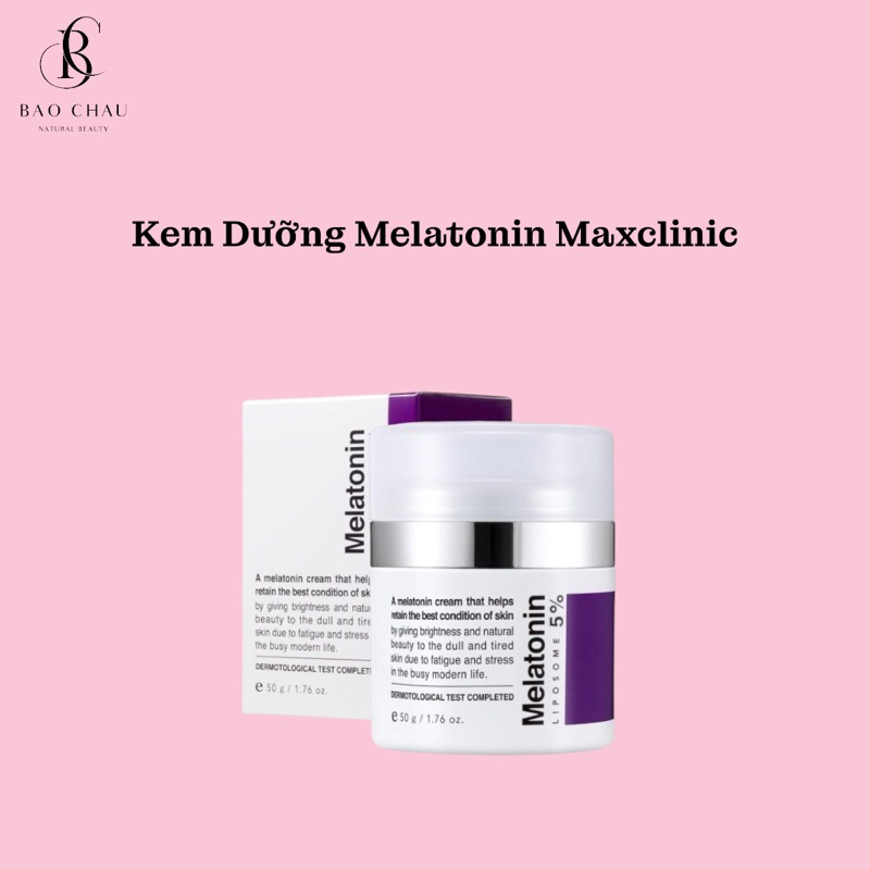 Kem dưỡng Maxclinic Melatonin Liposome 5%