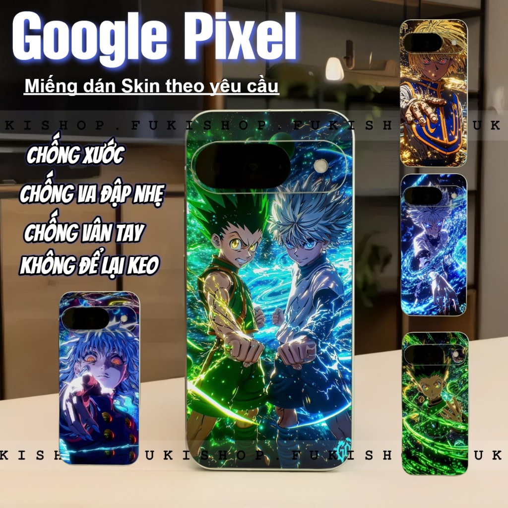 Miếng dán skin mặt lưng sau cho điện thoại Pixel 6, Pixel 6 Pro, Pixel 8 , Pixel 5, Pixel 7 Pro, Pix