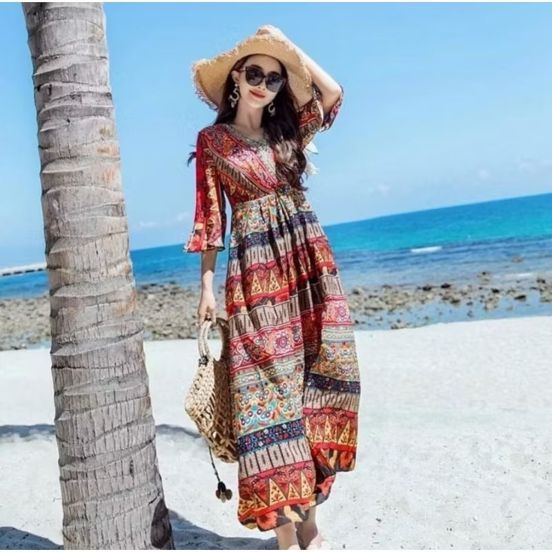 Váy thổ cẩm SML