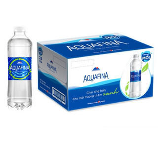 Thùng 24 chai nước khoáng Aquafina 500ml và 350ml
