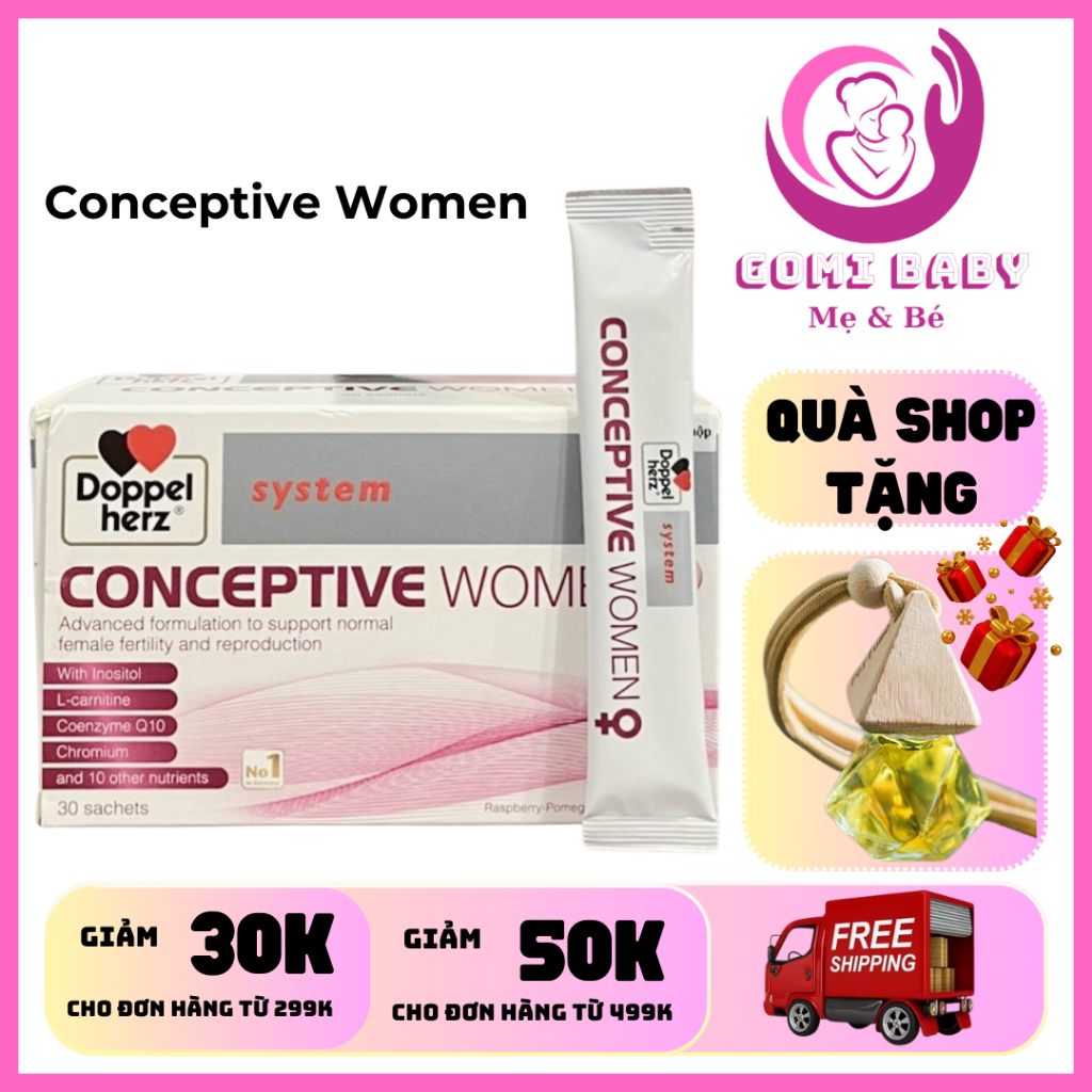 [CHÍNH HÃNG] Men Conceptive Women tăng chất lượng trứng ở phái nữ .
