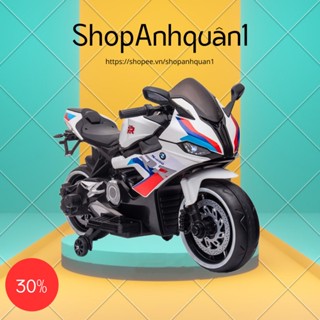 Xe moto phân khối lớn, xe điện cho bé RR loại TO mã 919 12v, có đèn led bánh xe siêu ngầu