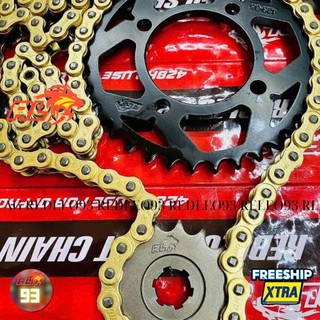  NHÔNG SÊN DĨA REDLEO CHO CÁC DÒNG XE HONDA YAMAHA: Winner Sonic Exciter 135 Exciter 150 Satria Winner X 