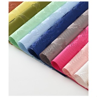 Cuộn Giấy Kraft Kéo Sợi LƯỚI TỔ ONG, Phong Cách Hàn Quôc, Dài 53cm x 10Y