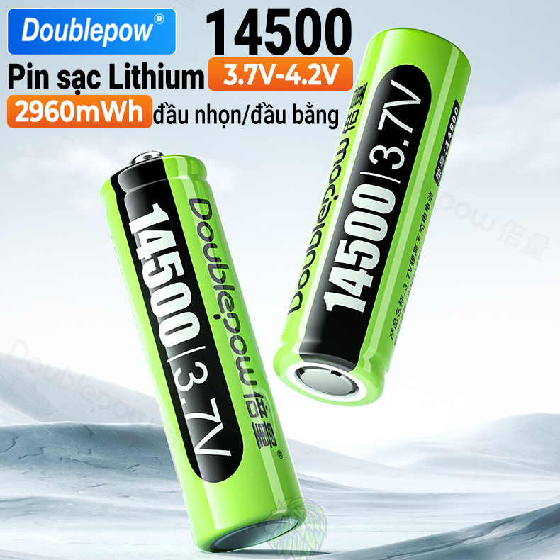 Pin Sạc Doublepow 14500 3.7V 2960mWh Lithium-ion