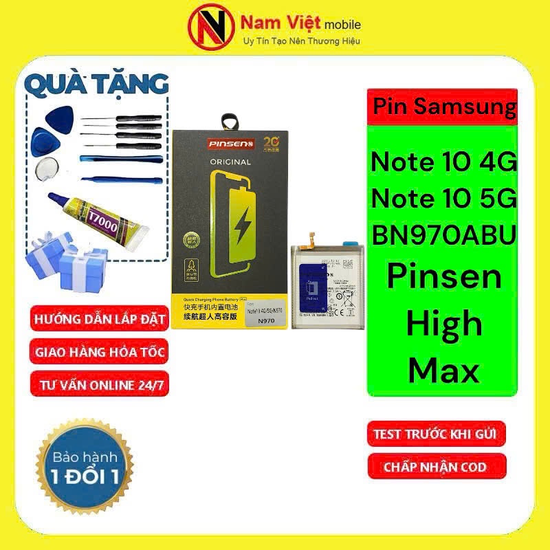 Pin Samsung Note 10 4G / Note 10 5G (EB-BN970ABU) Pinsen