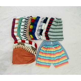Combo 30 Quần Đùi Chục Kẻ Vải Cotton Cho Bé Trai Bé Gái
