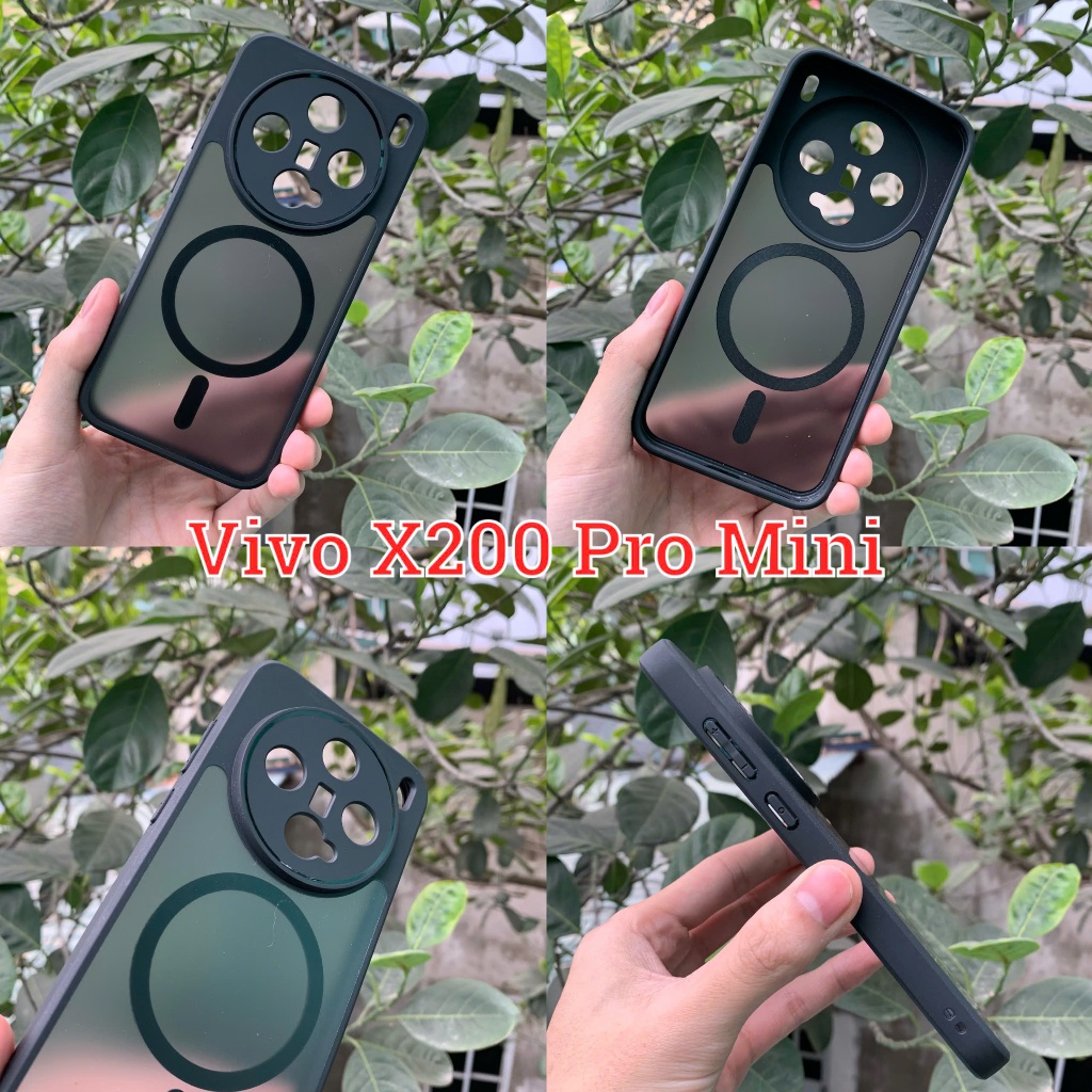 Ốp Lưng Nhám Từ Tính Vivo X300 X200 Ultra,X200 Pro Mini,X200 Pro,X200S,X100S,X100 Pro,X100 Ultra. Lư