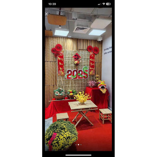 Bàn tre xếp 50*70 + 2 đôn