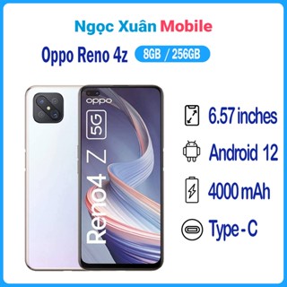 Điện thoại Oppo Reno 4Z 5G 8GB/256GB nguyên zin đẹp keng TẶNG(CƯỜNG LỰC, ỐP LƯNG) - Bảo hành 3 tháng