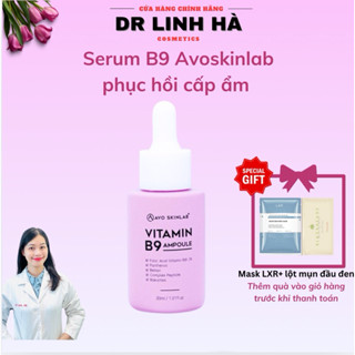 Serum B9 Avoskinlab cấp ẩm phục hồi dịu da giảm kích ứng 30ml
