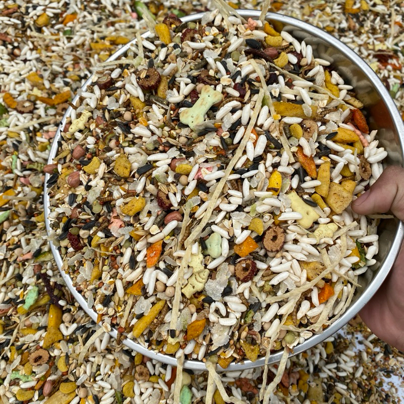Thức ăn hamster siêu bổ có sâu [500gr]