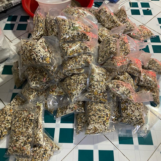 Thức ăn hamster siêu bổ có sâu [500gr]
