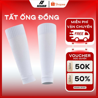 Tất ống đồng vớ bắp chân bóng đá thể thao Nisara Sport - Có 8 màu sắc.