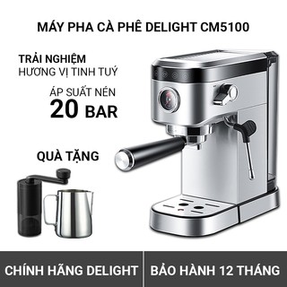  Máy pha cà phê tự động Espresso CM5100 - Máy pha cafe mini capuchino latte cho gia đình văn phòng công sở 