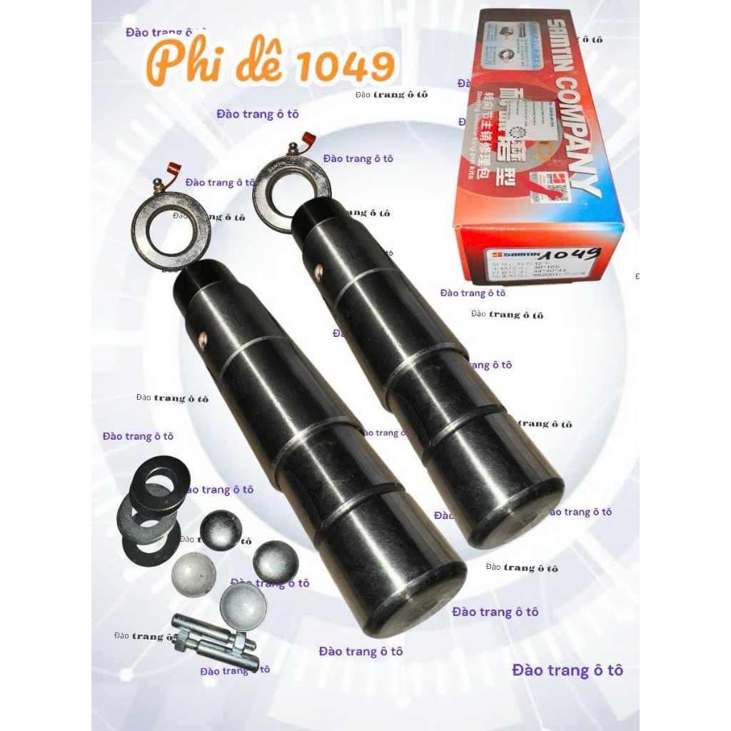 Bạc ắc phi dê ca1049 phi 30 bạc 34 dài bạc 44 dài ắc 165 1049 lắp cho xe ô tô thaco olin 1049
