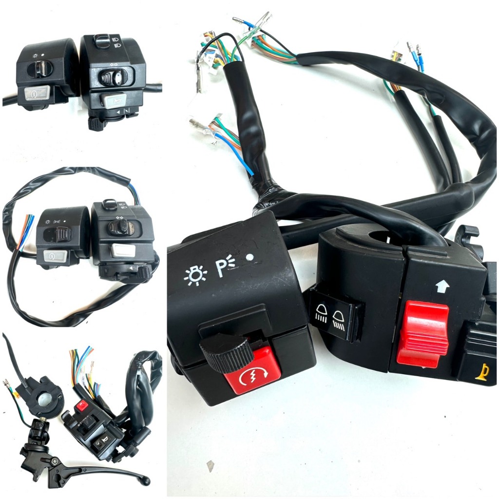 Bộ Cùm Công Tắc Xe Máy,Cùm Công Tắc Xe Drem,Wave,Wapha,Siriu