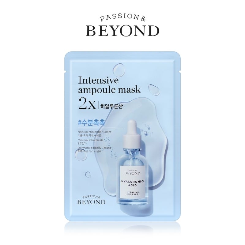 Mặt nạ cấp ẩm BEYOND INTENSIVE AMPOULE MASK 2X HYALURONIC ACID (BEYOND INTENSIVE AMPOULE MASK 2X HYA