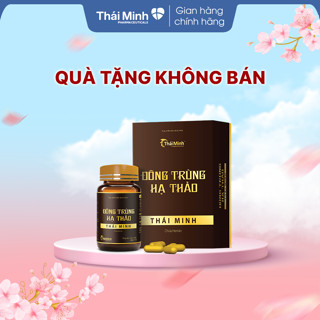 [Hàng Tặng Ko Bán] - Đông Trùng Hạ Thảo Thái Minh Lọ 20 Viên - Chứa Nấm Đông Trùng Hạ Thảo, Bồi Bổ Cơ Thể - Loại Cao Cấp