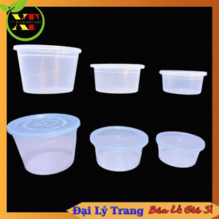 (SỈ BAO 1000 ) Hủ làm bánh Flan khuôn rau câu có nắp cao cấp chịu nhiệt tốt ( 30ml , 60ml  , 125ml )