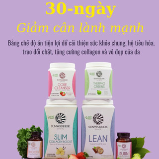 Bữa ăn tinh gọn Sunwarrior Lean Meal Illumin8, 720g - 20 servings