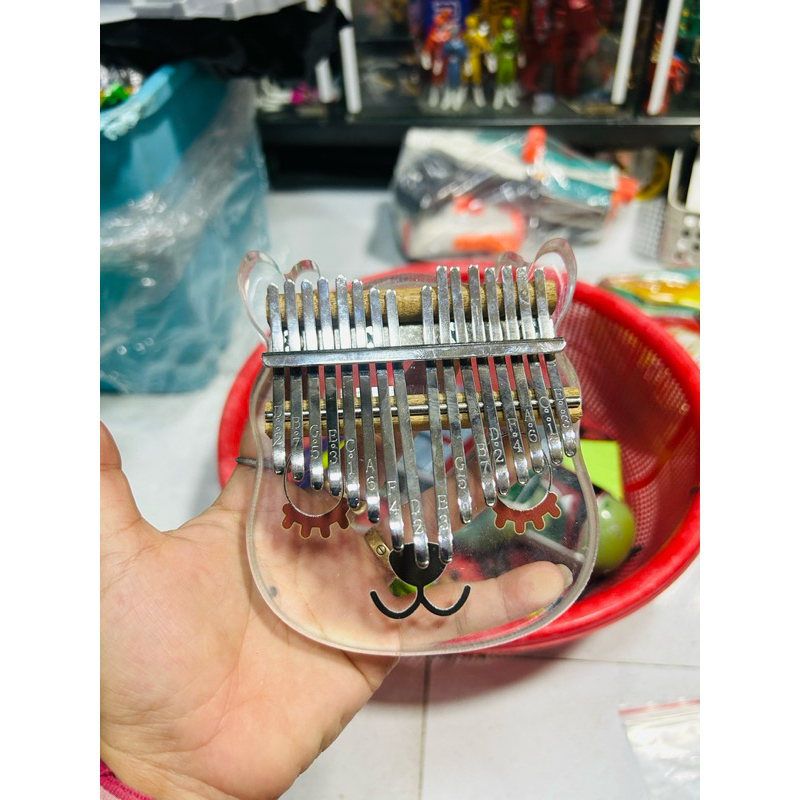 Đàn kalimba 17 phím trong suốt hình Thỏ cute