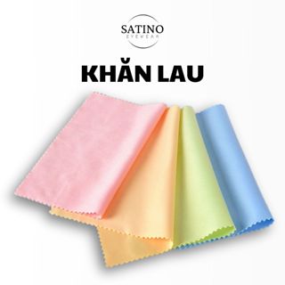 Khăn lau kính chuyên dụng SATINO đa năng lau kính cận lau điện thoại máy ảnh tivi mắt kính [KHĂN LAU]