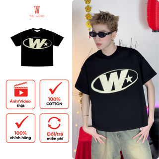 LOCAL BRAND Áo thun The Weird Phong Cách Unisex Form BOXY ATK1197