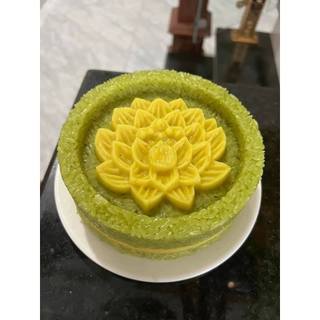 Khuôn Ấn Xôi Tròn 14Cm Hình Hoa Sen Hoa Hình Chữ