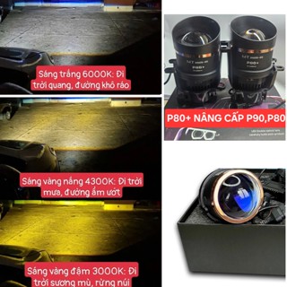 [ MẪU 2025]  B  Bi Gầm 3.0 - P80+ NÂNG CẤP P90 MÀU 65W TỐT NHẤT CÁC DÒNG BI GẦM   Cho Đèn Gầm Ô Tô, Trợ Sáng Xe Máy