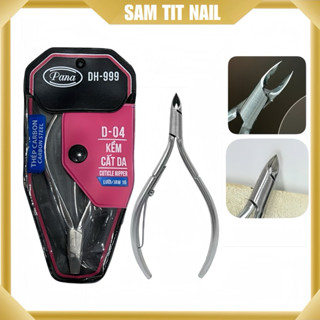 Kềm cắt da cao cấp mũi nhỏ gọn cắt sâu vào khoé da dễ dàng.