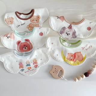 Yếm cổ tròn, yếm chữ U chất cotton mềm mịn thấm hút tốt cho bé YC16 Sociu Kid Shop