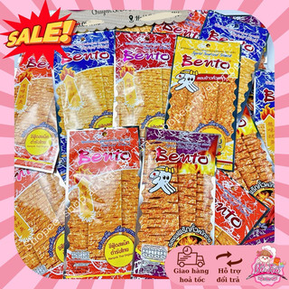 (Combo set 13 gói) Mực Bento Thái Lan, mực bento cay gói bé