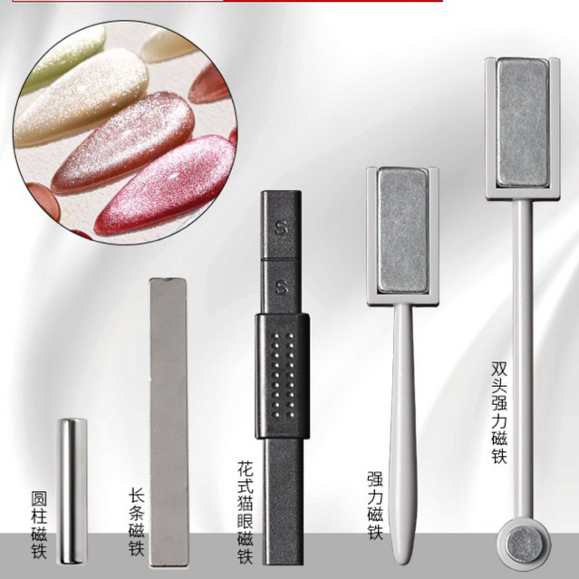 Nam châm hơ mắt mèo móng nail