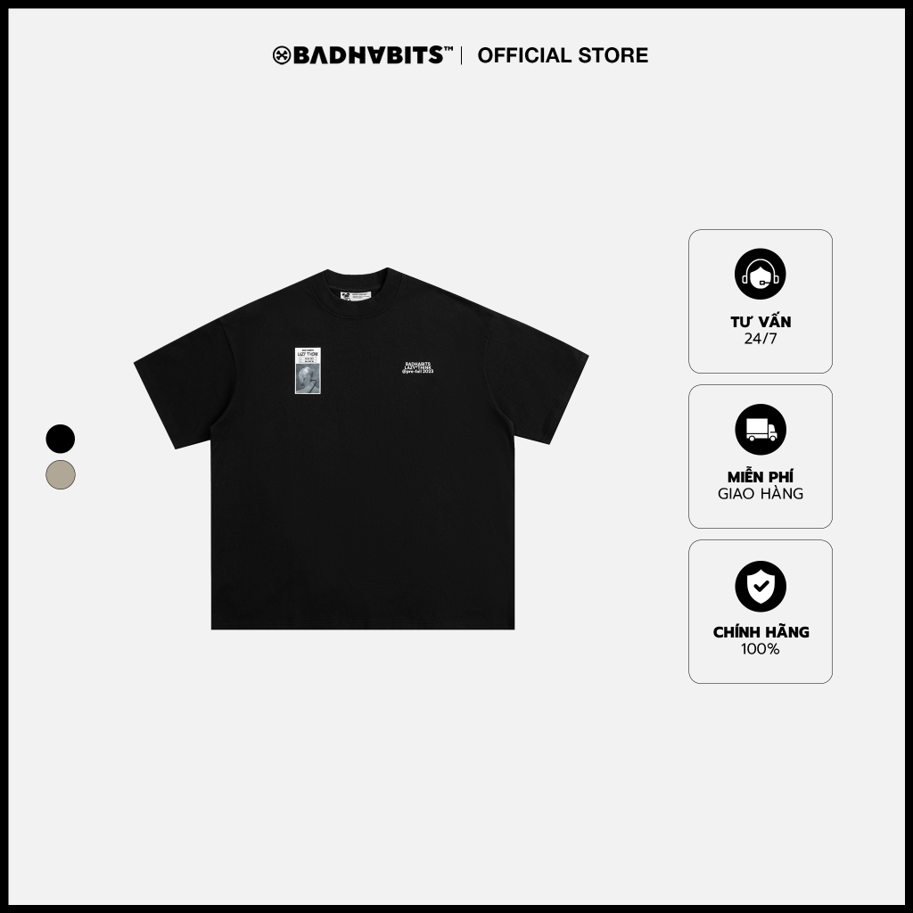 Áo Thun Boxy Stop Think Boxy Tee - Lazy Think Collection - Local Brand Chính Hãng