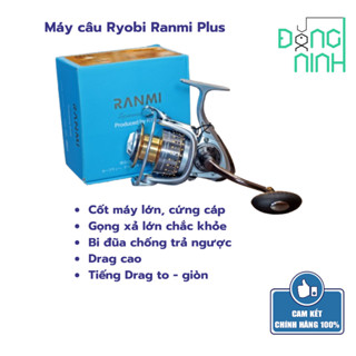 Máy câu Ryobi Ranmi Plus, SeaFeather, SasoiWaza, máy câu cá, máy lure, máy đứng