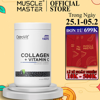   CHÍNH HÃNG  Thực Phẩm Bổ Sung Collagen Đẹp Da và Tóc Ostrovit Collagen + Vitamin C 400g 
