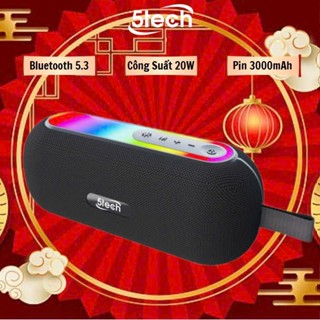 Loa bluetooth 5TECH BS5 chính hãng, loa di động cầm tay công suất lớn, pin trâu, nghe nhạc cực hay