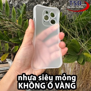 Combo 2 Ốp Lưng Trong Nhám Unibody iPhone 16 Pro Max Siêu Mỏng