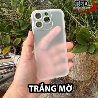 Combo 2 Ốp Lưng Trong Nhám Unibody iPhone 16 Pro Max Siêu Mỏng