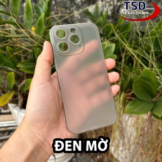 Combo 2 Ốp Lưng Trong Nhám Unibody iPhone 16 Pro Max Siêu Mỏng