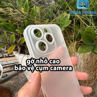 Combo 2 Ốp Lưng Trong Nhám Unibody iPhone 16 Pro Max Siêu Mỏng