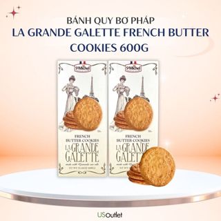  Bánh Quy Bơ Pháp La Grande Galette French Butter Cookies 600g  Date 3-4 26  