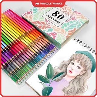 Bộ bút chì màu Brutfuner 48/72/80/120/180 Bút chì màu dầu
