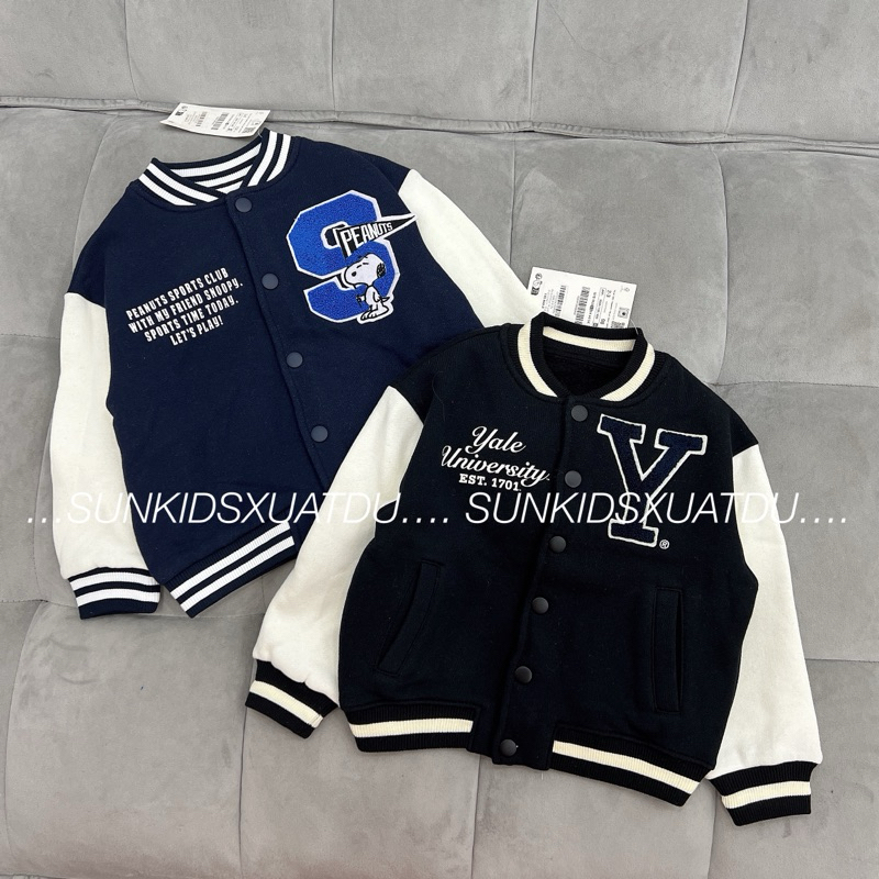 Áo khoác Bomber Nỉ bông in hình