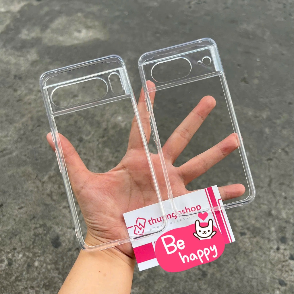 Ốp lưng trong suốt chống sốc Google Pixel 8 - Pixel 8 Pro - Pixel 7 - Pixel 7 Pro