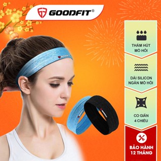 Băng đô thể thao nam, nữ Headband thấm mồ hôi trán GoodFit GF801SB băng trán thể thao co giãn